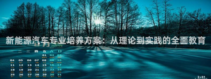 怎么代理新宝gg：新能源汽车专业培养方案