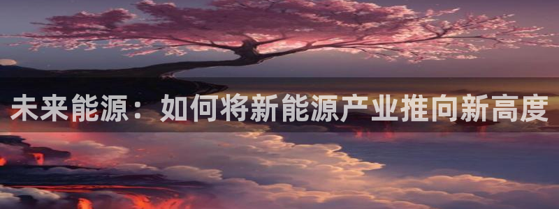 新宝gg 登录：未来能源：如何将新能源产