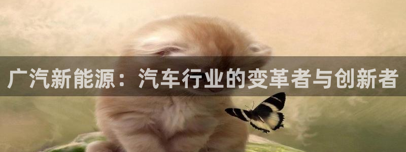 新宝gg欢迎：广汽新能源：汽车行业的变革