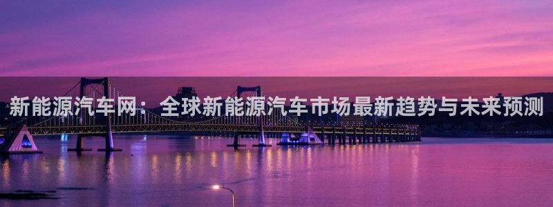 新宝gg游戏:新能源汽车网:全球新能源汽车市场最新趋势与未来