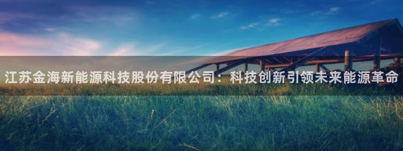 新宝GG啦78778:江苏金海新能源科技股份有限公司:科技创