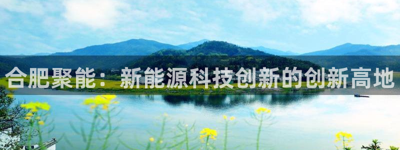 新宝gg注:合肥聚能:新能源科技创新的创新高地