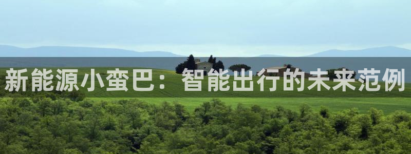 新宝gg返点模式：新能源小蛮巴：智能出行